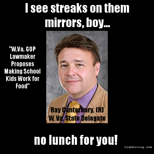  - Ray-Canterbury-WV-Delegate-wants-kids-to-work-for-school-lunches