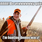 Ted Cruz hunting democracy - CrabDiving