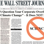 Wall Street Journal denies climate change