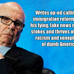 Rupert Murdoch calls for immigration reform