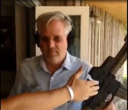 glenn beck shooting off stress