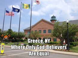 Greece New York No Non-Believers Allowed