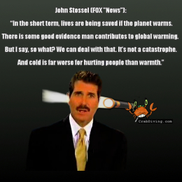 John Stossel global warming good