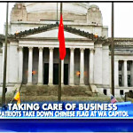 fox fail communist flag in washington