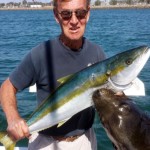 sea lion drags man off boat