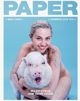 Miley Naked Pig