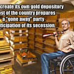 Texas gold depository