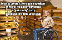 Texas gold depository