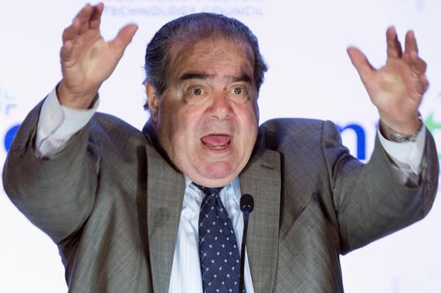 Scalia racist