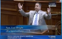 SC Confederate flag debate Senator Lee Bright