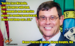 racist Washington mayor Patrick Rushing