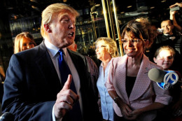 Trump Bible Palin moment