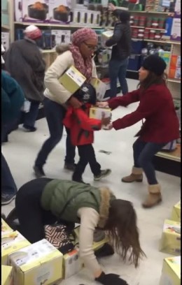 Black Friday brawl 2