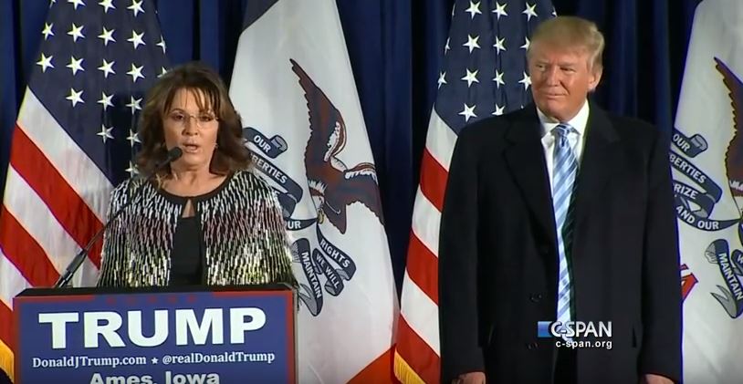 Palin Trump Team