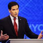 Rubio chokes GOP Debate