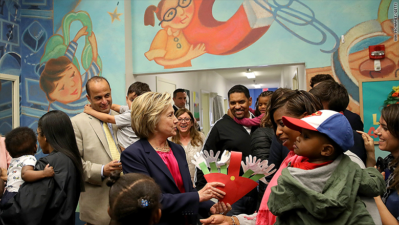 clinton child care plan