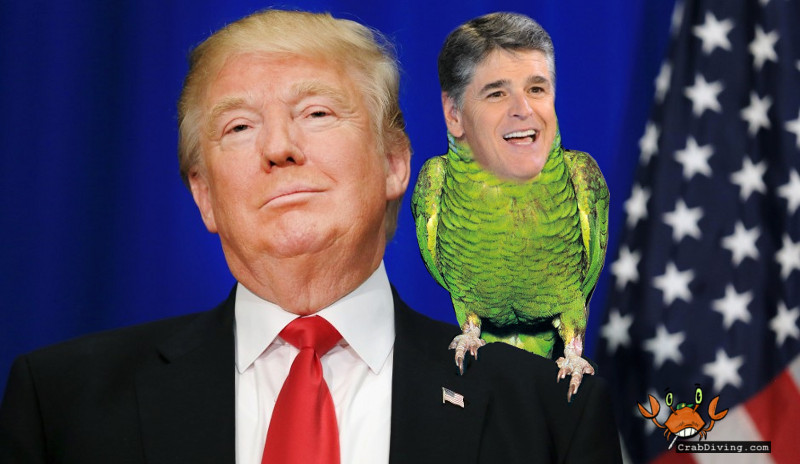 Hannity Trump Sucking