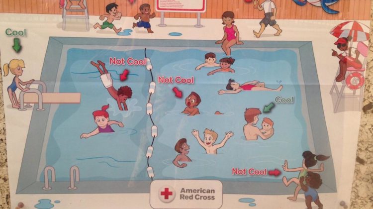 red cross racist poster