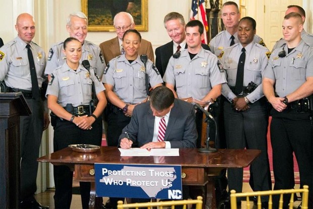 North Carolina police state
