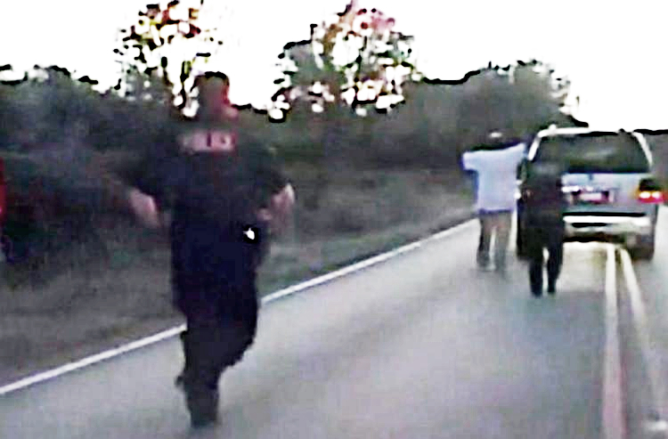 oklahoma police kill unarmed man