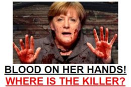 Idiots blame merkel for terrorism