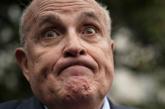 CrabDiving Mon 073018 Rudy Giuliani Insanity Tour GOP Bigfoot