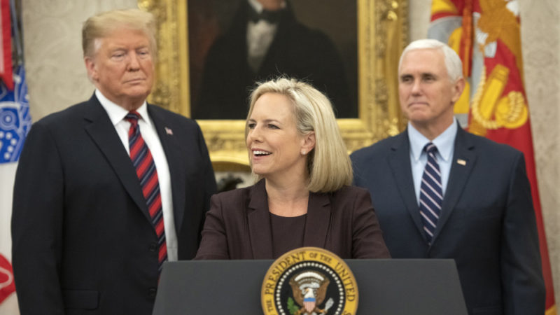 Family Separator Kirstjen Nielsen resigned