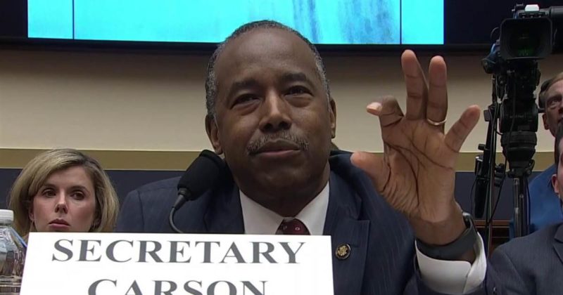 HUD Secretary Ben Carson knows nothing about HUD