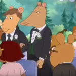 arthur cartoon gay wedding