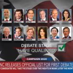 Democratic debates lineup