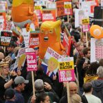 Trump Called British Protests Fake News