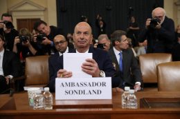 Sondland Buried Trump, Giuliani, Pence, and Pompeo