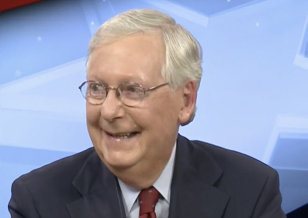 Moscow Mitch McConnell's Sinister Laugh