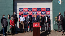 Rudy Giuliani's Landscaping Company Press Conference