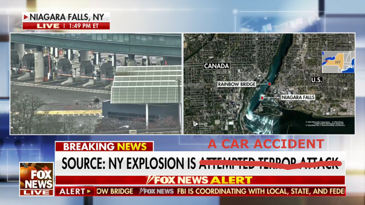 FOX News wrongly called it terrorism