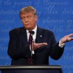 trump will bail on the presidential debate