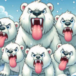 angry polar bears